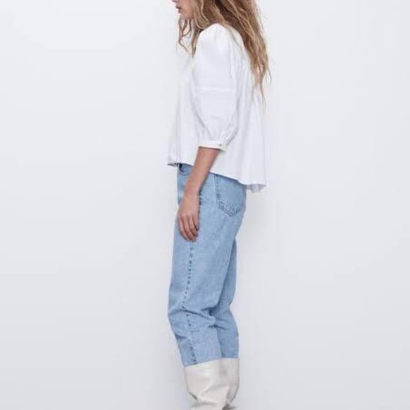 Zara Cotton Blouse - Picture 2 of 4